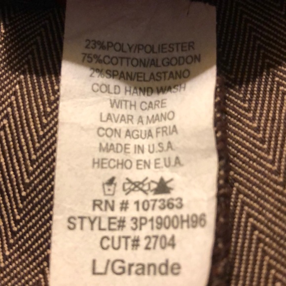 Herringbone wide-leg dress pants - Picture 5 of 5